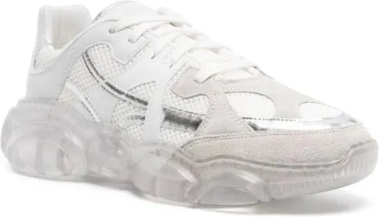 Moschino panelled chunky sneakers White