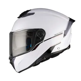 MT Atom 2 Plain Helmet - White