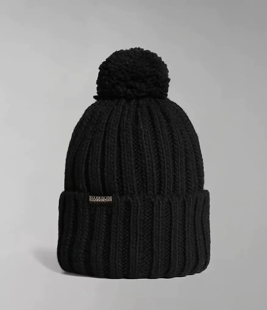 Napapijri Fea 2 Bobble Hat in Black