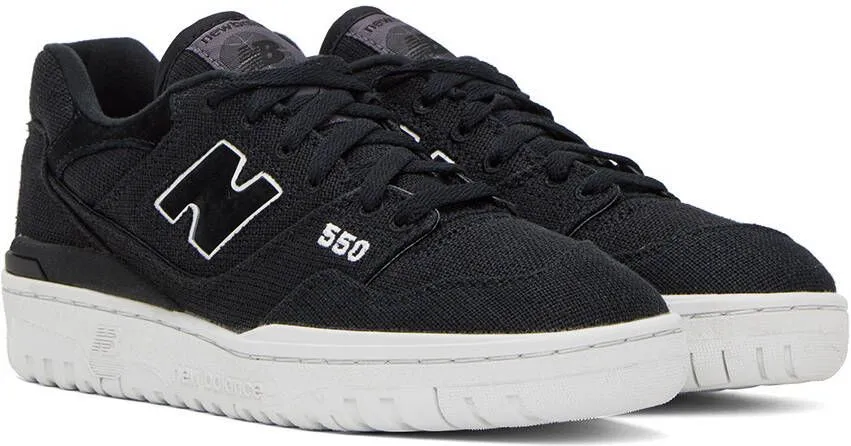 New Balance Black 550 Sneakers