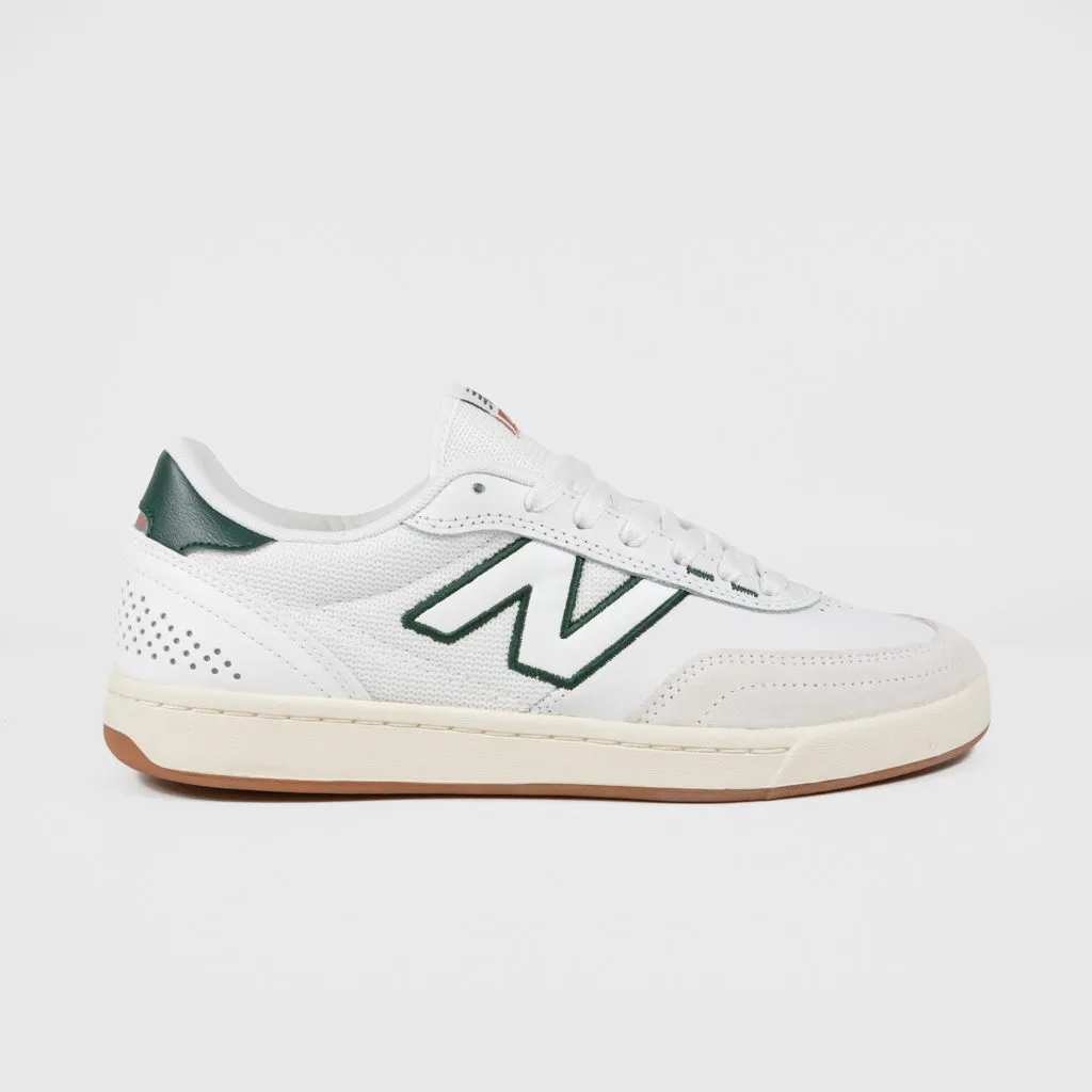 New Balance Numeric - 440 V2 Shoes - White / Green