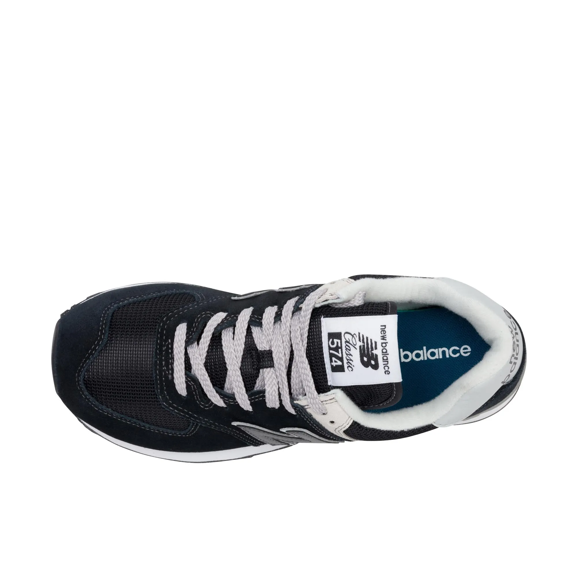 New Balance Womens 574v3 Black/White