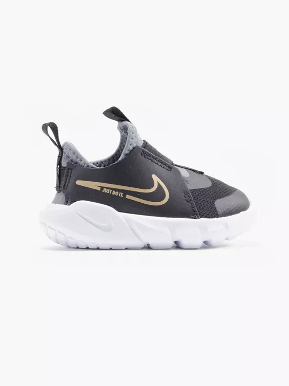 Nike  Infant Boys Nike Black/Gold Flex Runner 2 Trainers