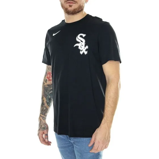 Nike Nike Wordmark T-Shirt Chicago White Sox Black 