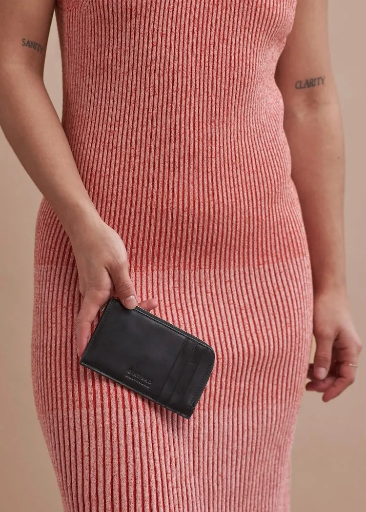 O My Bag | Lola Coin Purse in Black Classic Leather