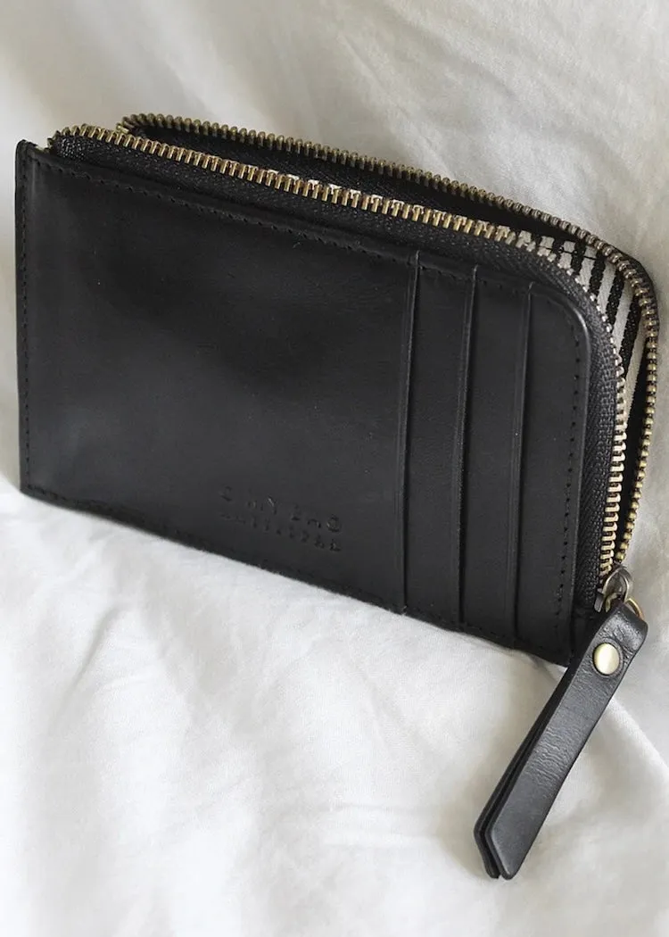 O My Bag | Lola Coin Purse in Black Classic Leather