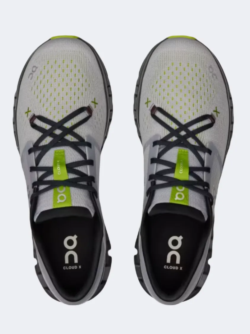 On Cloud X 4 Men Training Shoes Glacier/Eclipse