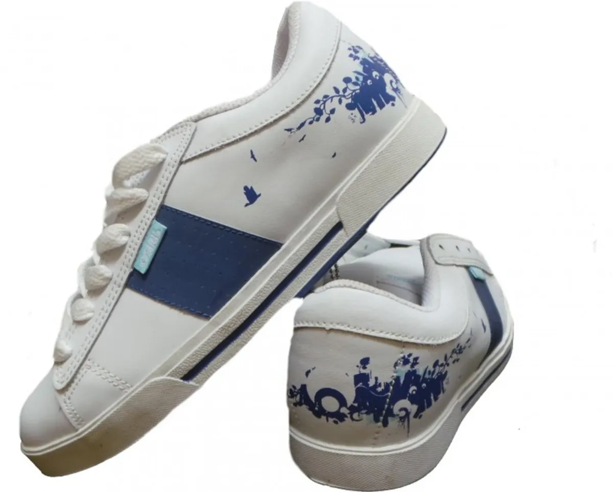 Osiris Skateboard Schuhe  Volley Girls White/ Collage/Blue