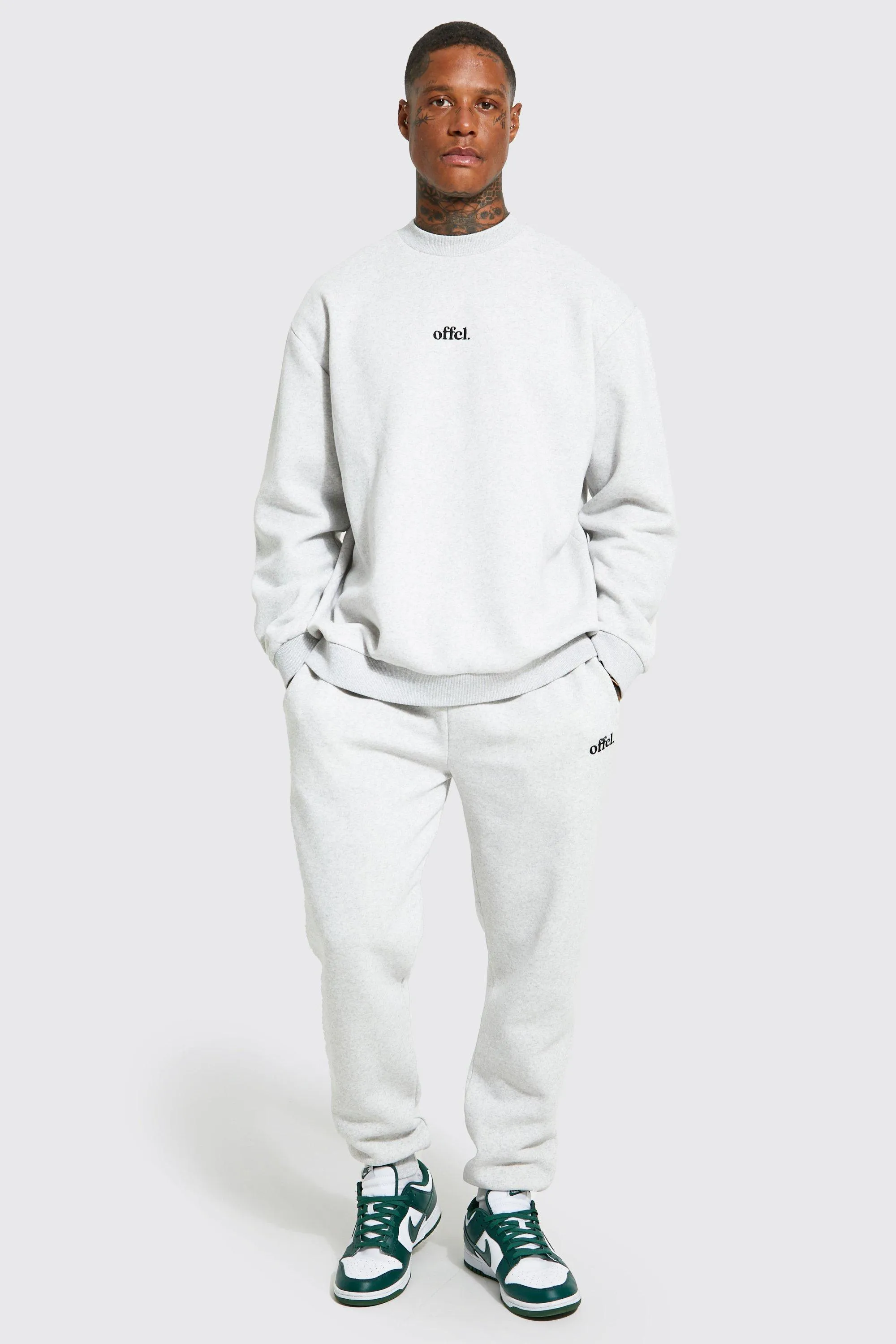 Oversized Offcl Sweatshirt Tracksuit