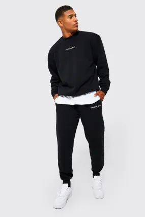 Oversized Official Man Sweatshirt Tracksuit