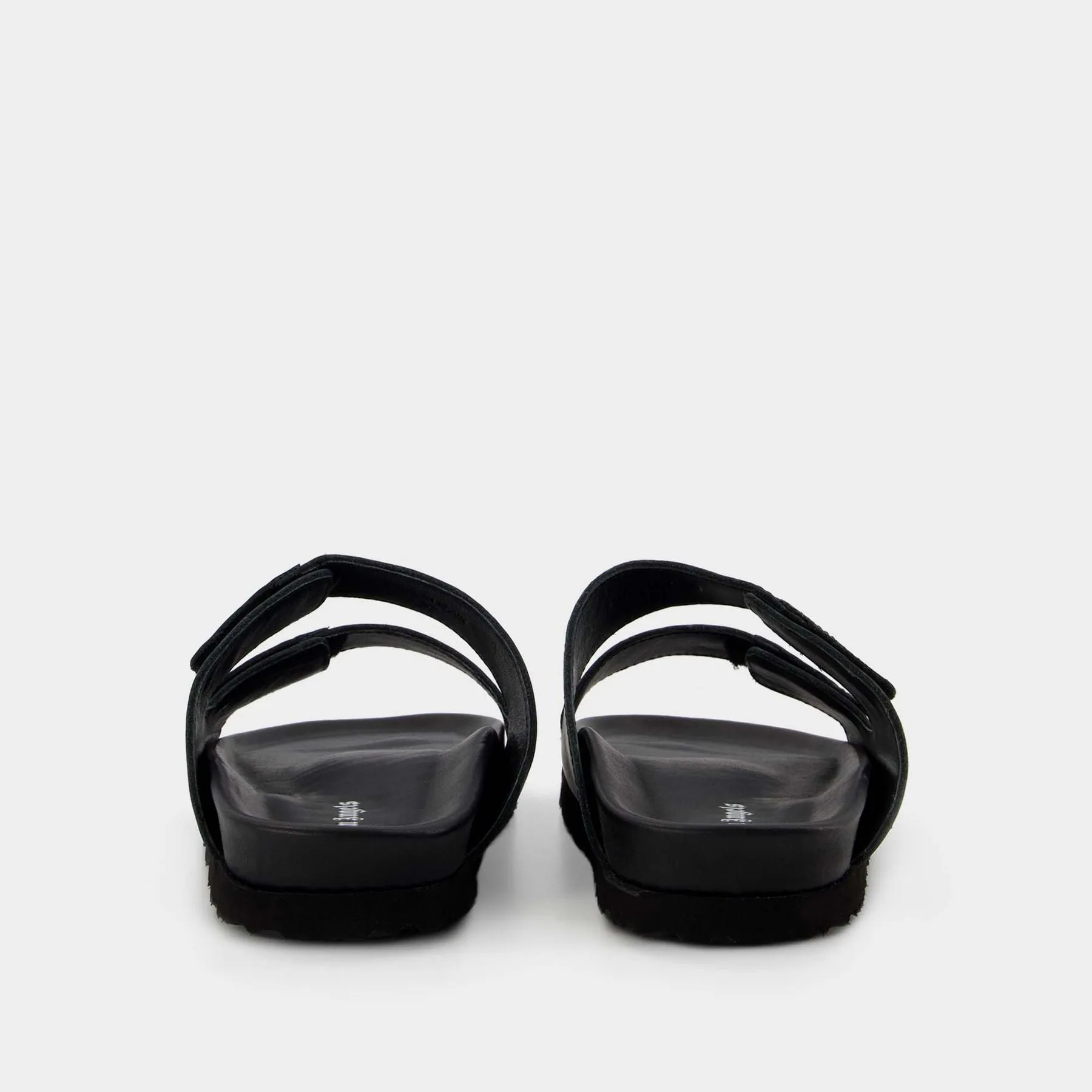 Palm Angels  Sandals - Palm Angels - Black/White - Leather