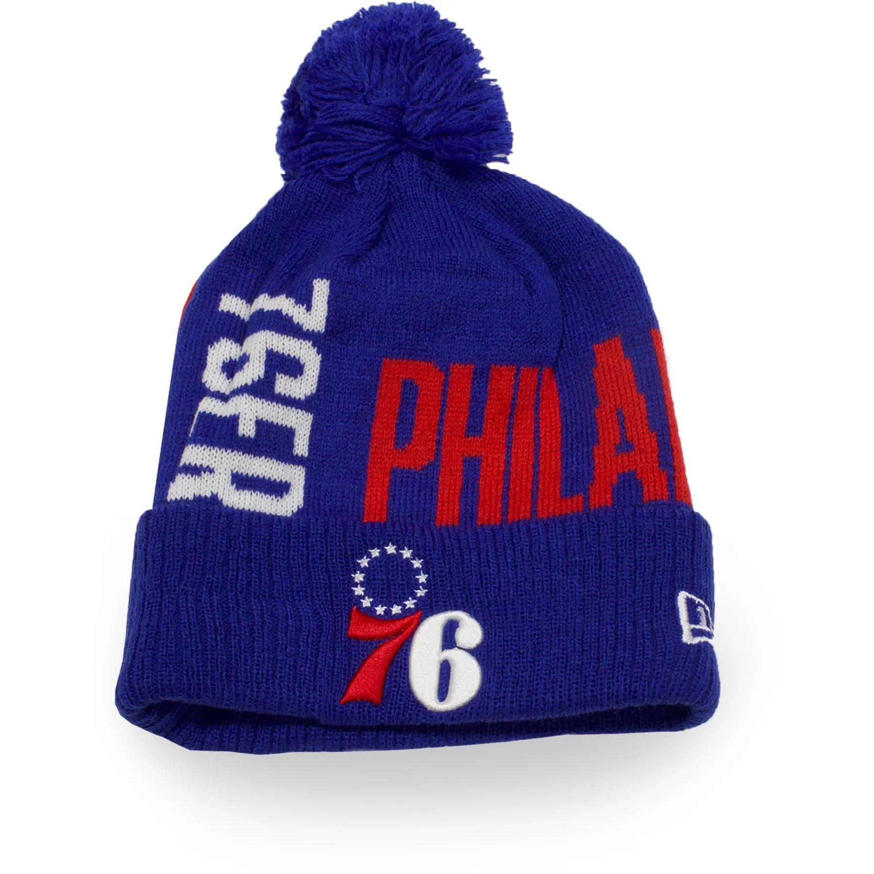 Philadelphia 76ers Tipoff Series Cuffed Winter Beanie | Royal Blue Beanie