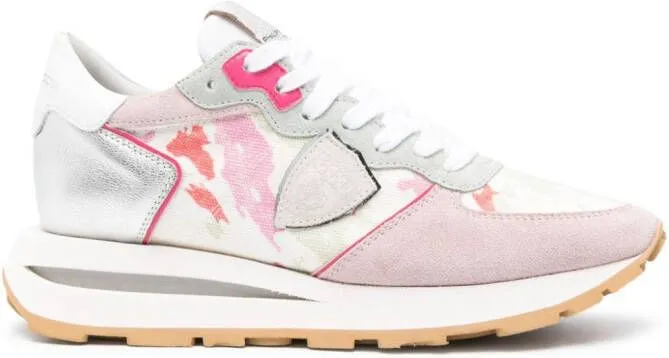 Philippe Model Paris Tropez Haute lace-up sneakers Pink