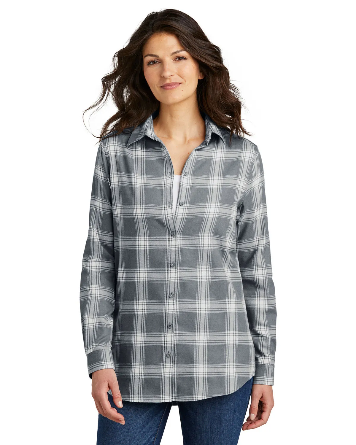 Port Authority LW668 Women Flannel Tunic