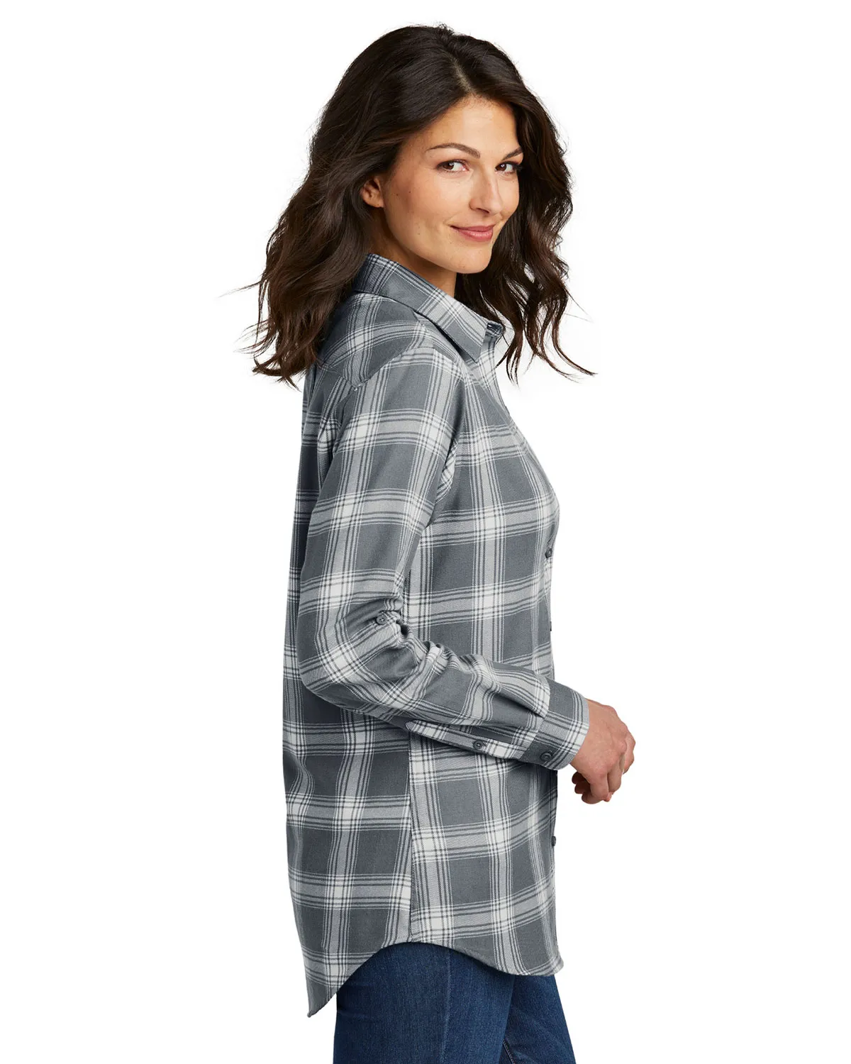 Port Authority LW668 Women Flannel Tunic