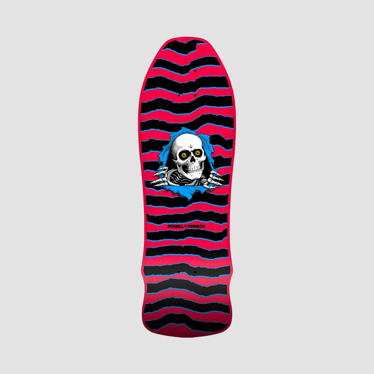 Powell Peralta Geegah Ripper Reissue Skateboard Deck Red Stain - 11"