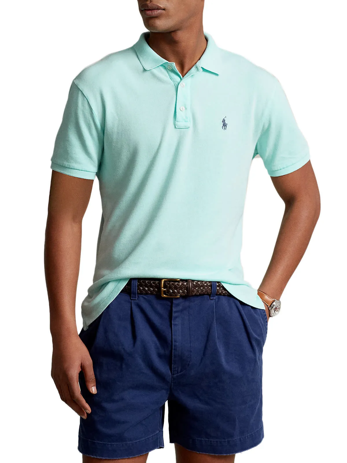 PRL Spa Terry Knit Polo Shirt