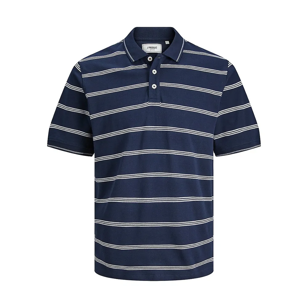 Produkt Regular-Fit Striped Polo Shirt