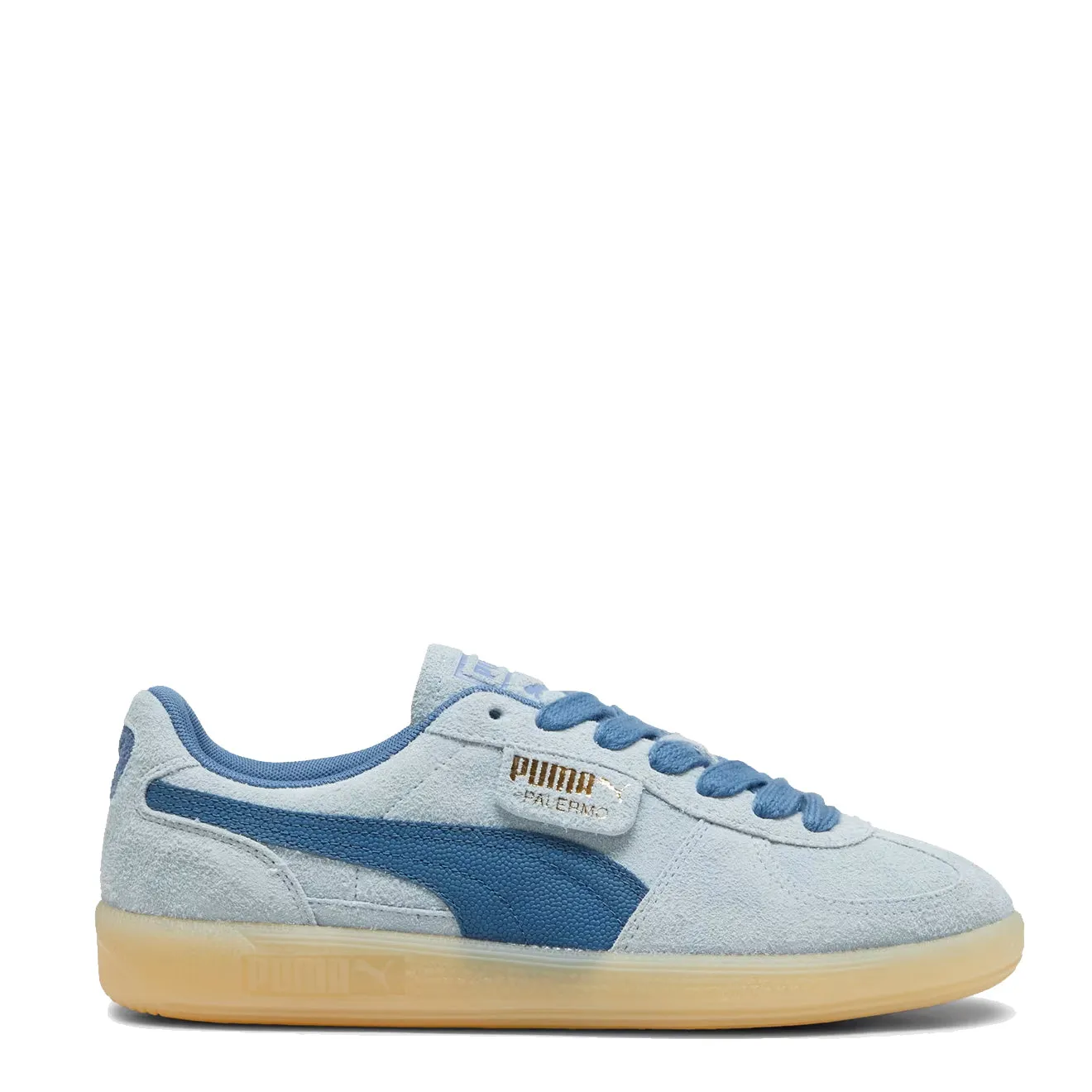 Puma Palermo Hairy Sneakers Frosted Dew / Blue Horizon