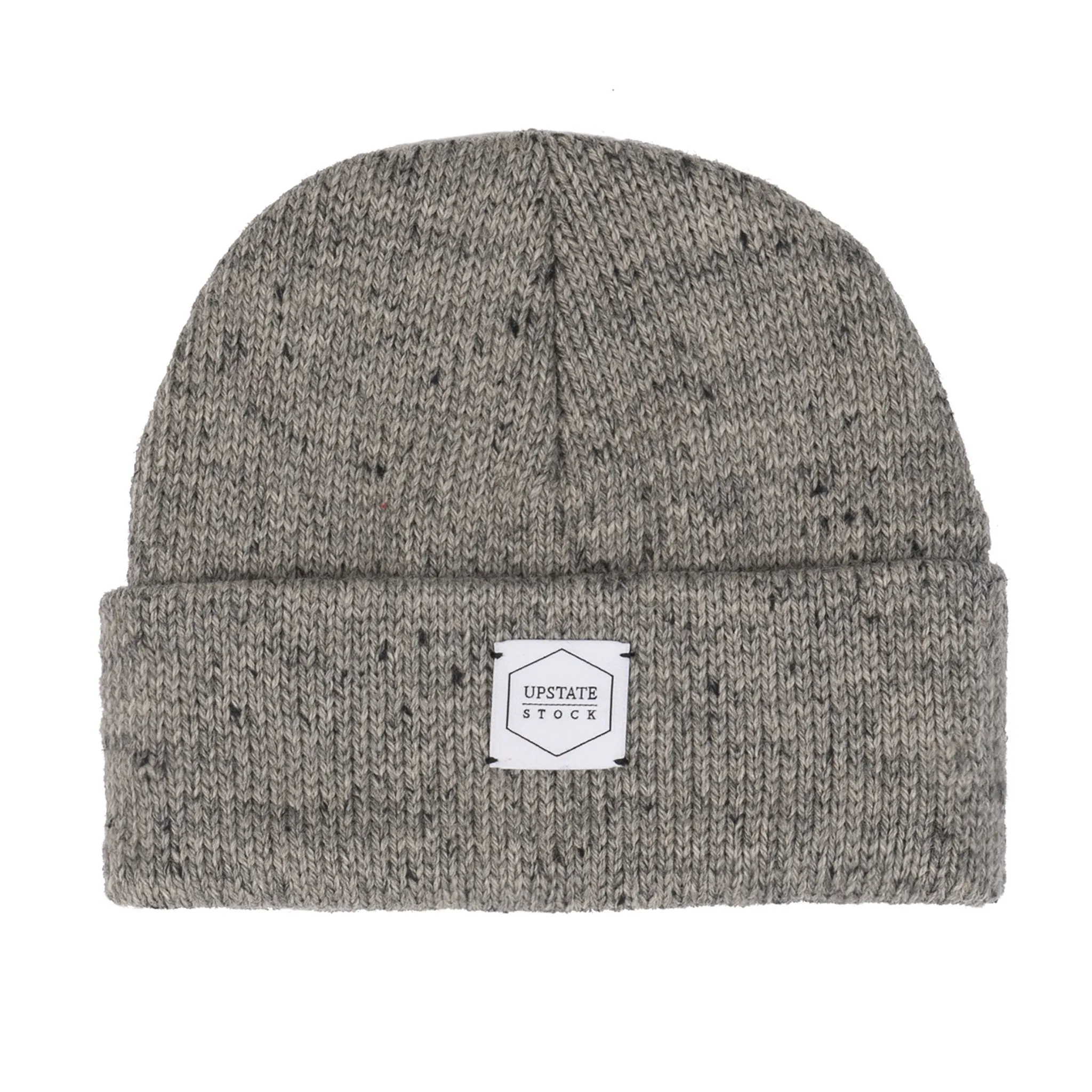 Ragg Wool Beanie - Grey Tweed