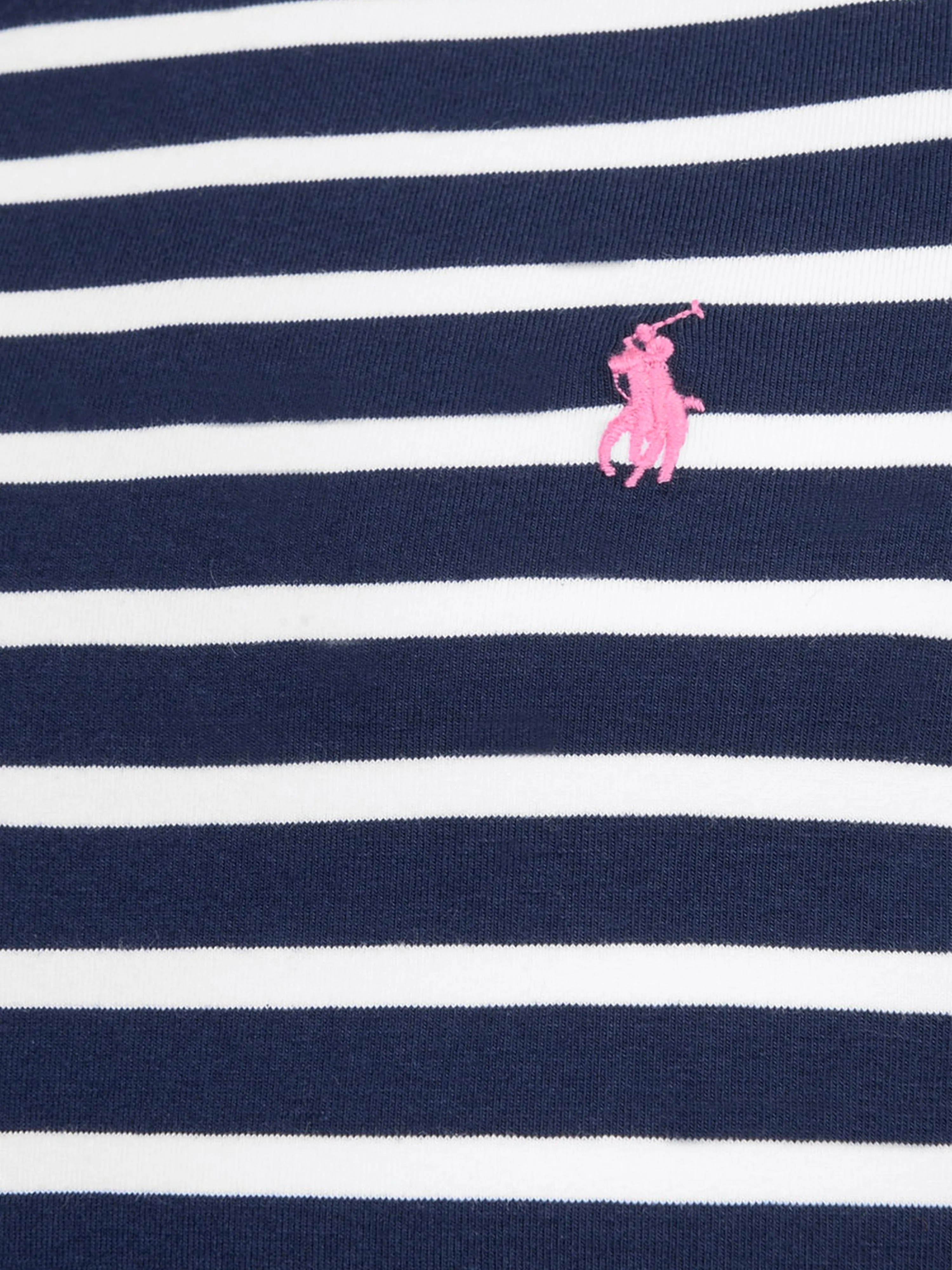 Ralph Lauren Girls Dress - Striped Cotton Jersey Dress