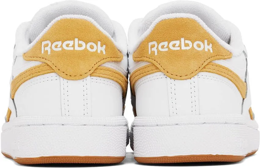 Reebok Classics White & Yellow Club C Revenge Sneakers