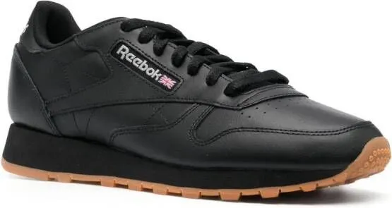 Reebok logo-tag low-top sneakers Black