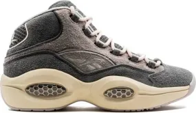 Reebok Question Mid Grey Suede sneakers