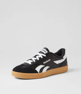 REEBOK Smash Edge S M Rz Black White Gum Smooth