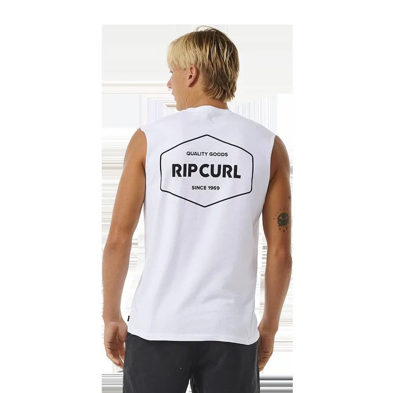 Rip Curl STAPLER VEST IN WHITE