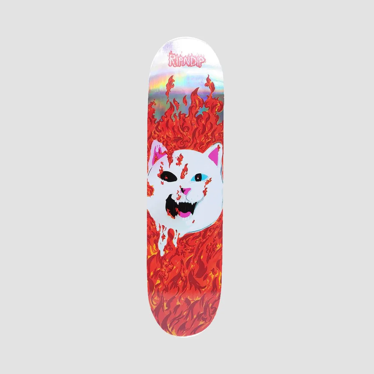 Ripndip Nerm In Heck Skateboard Deck Red - 8.25