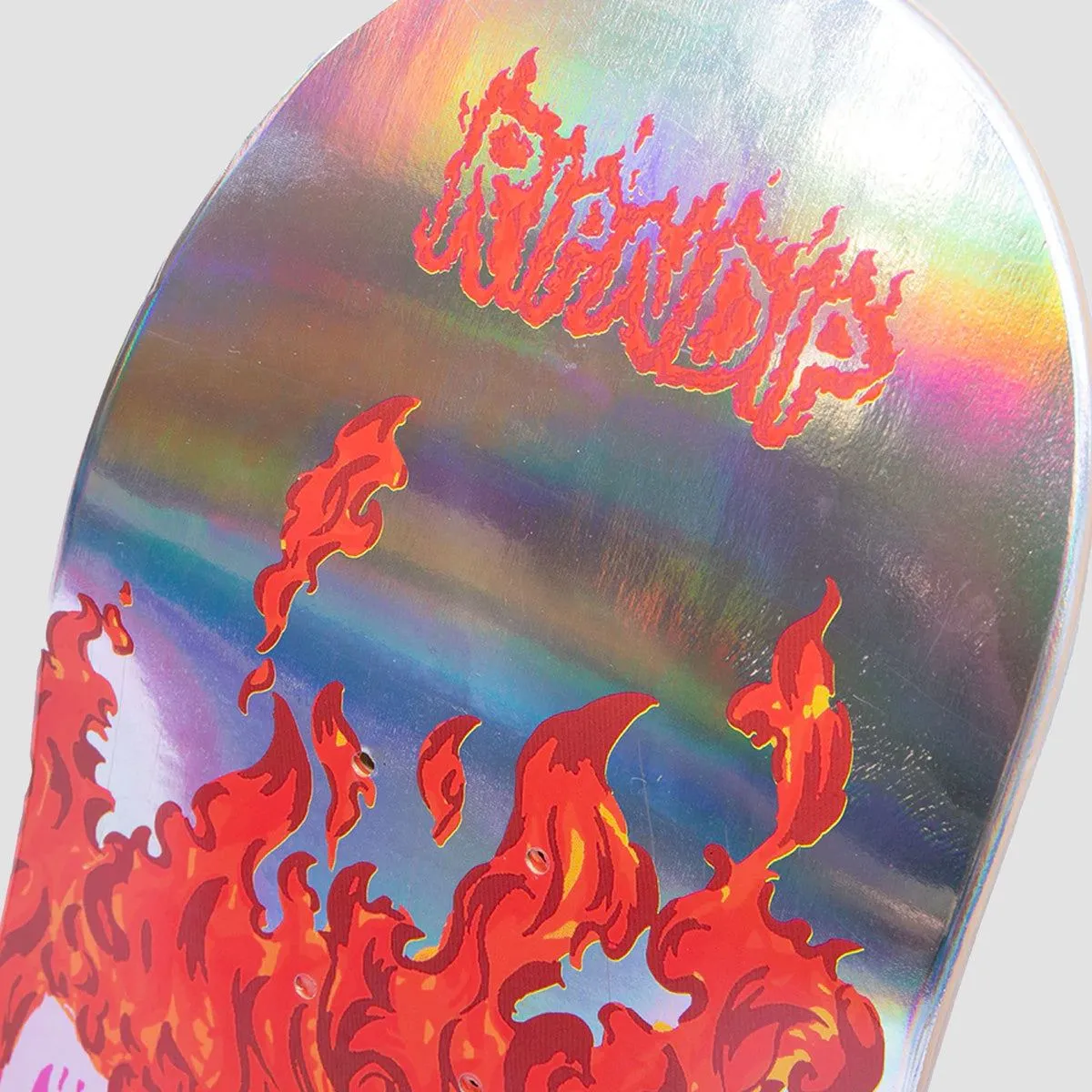 Ripndip Nerm In Heck Skateboard Deck Red - 8.25