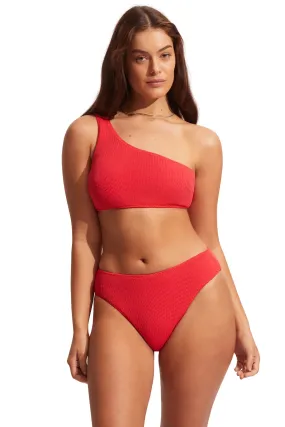 Sea Dive Asymmetrical Bikini Top