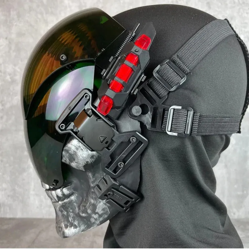 Skull Cyberpunk Helmet