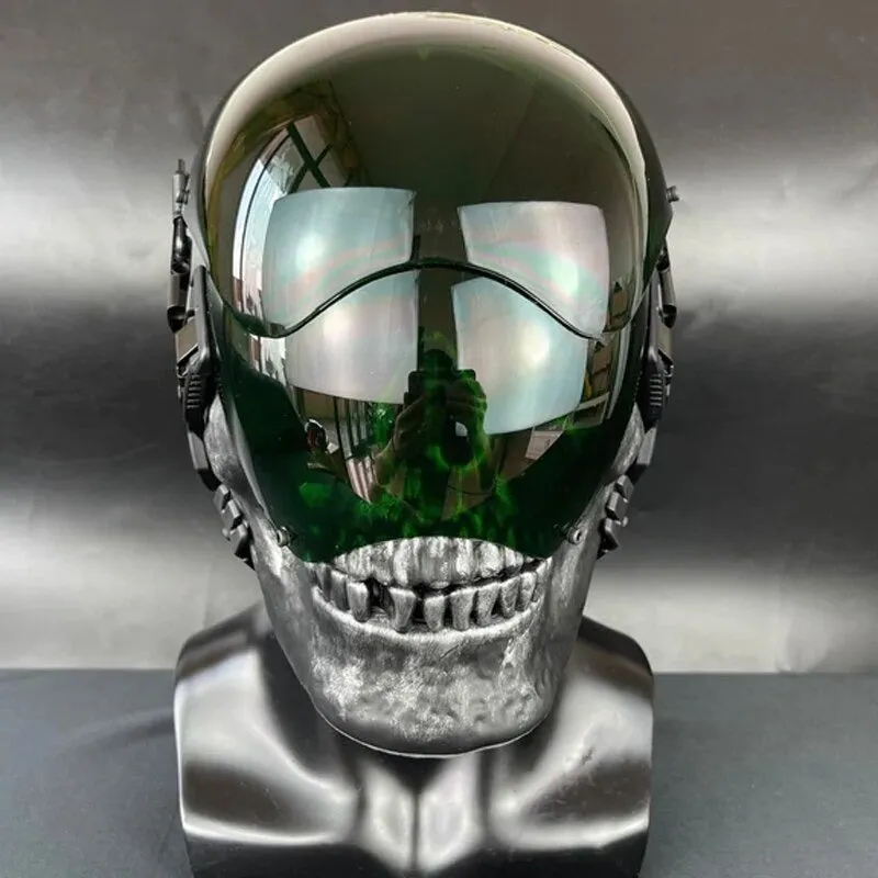 Skull Cyberpunk Helmet