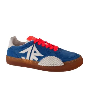 Sneakers bicolor con logo laterale