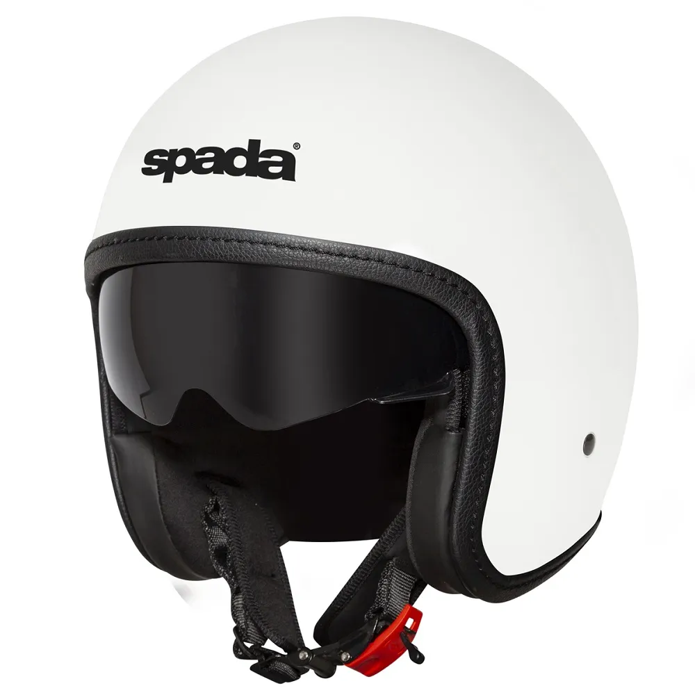 Spada Ace Plain Helmet - Pearl White