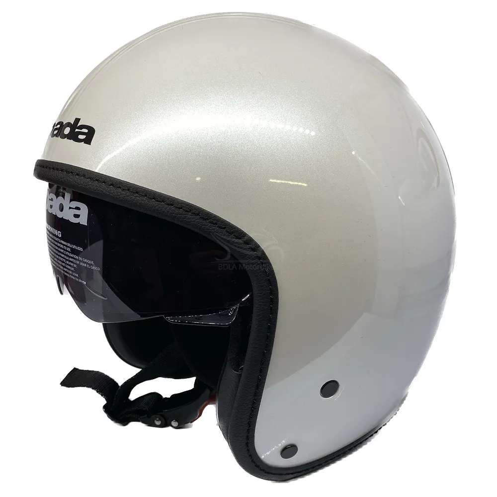 Spada Ace Plain Helmet - Pearl White