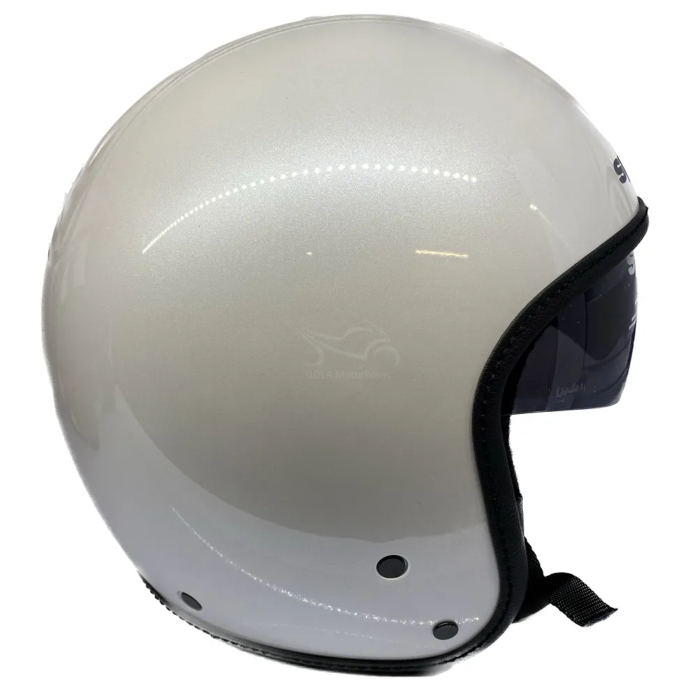 Spada Ace Plain Helmet - Pearl White