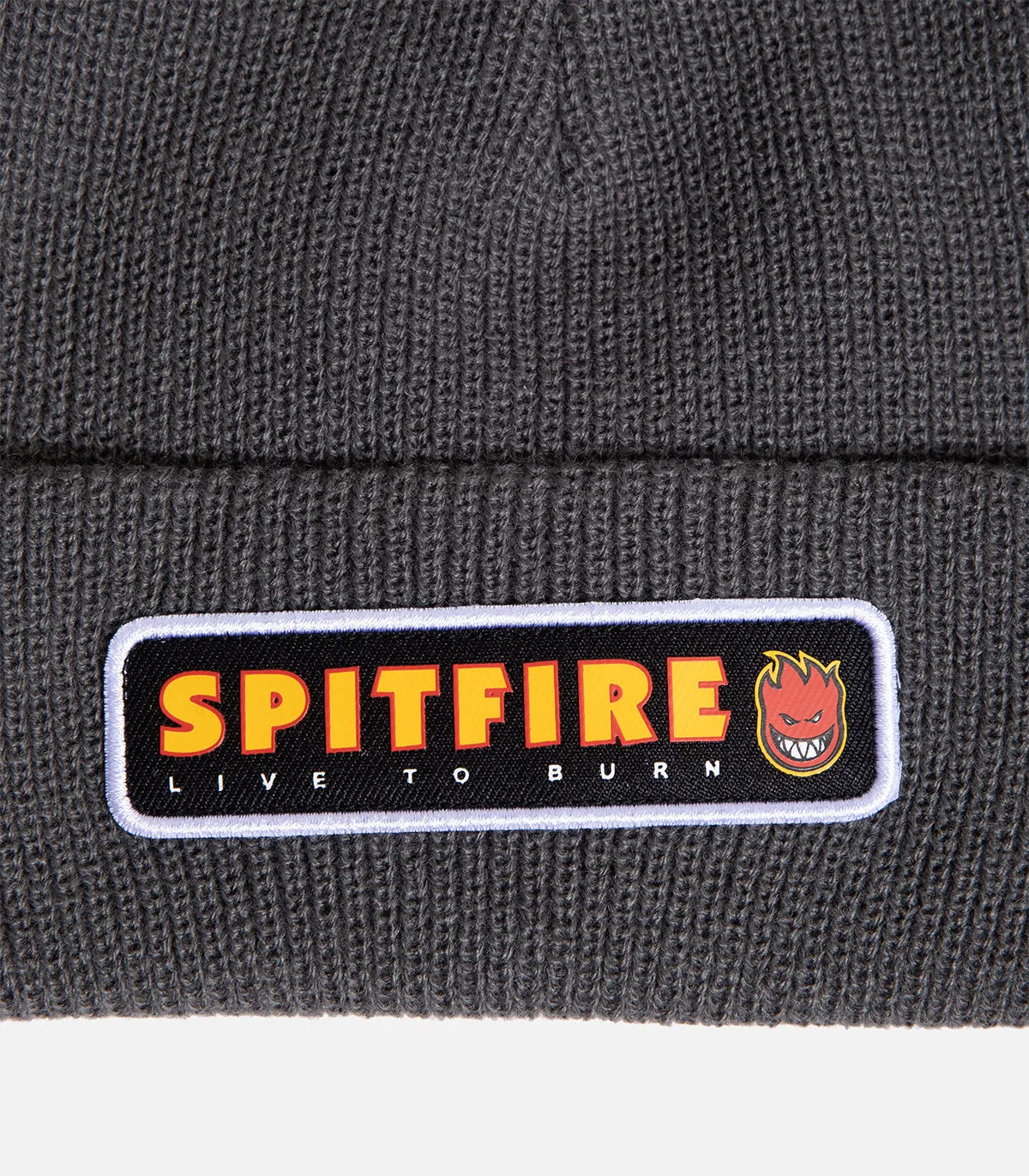 Spitfire Live to Burn Script Beanie