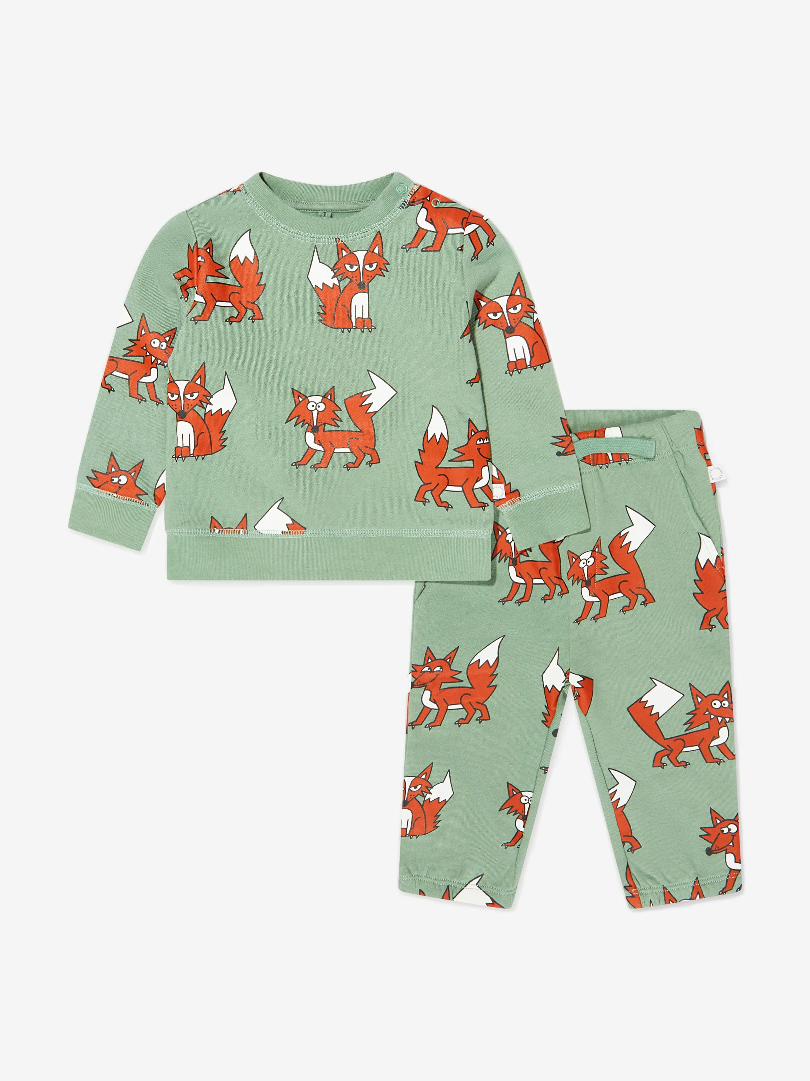 Stella McCartney Kids - Baby Fox Print Tracksuit | Childsplay Clothing