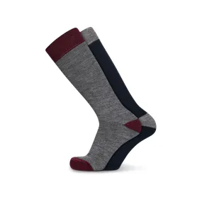 Sundown Women's 2 Pack Ski Socks - | George Fisher