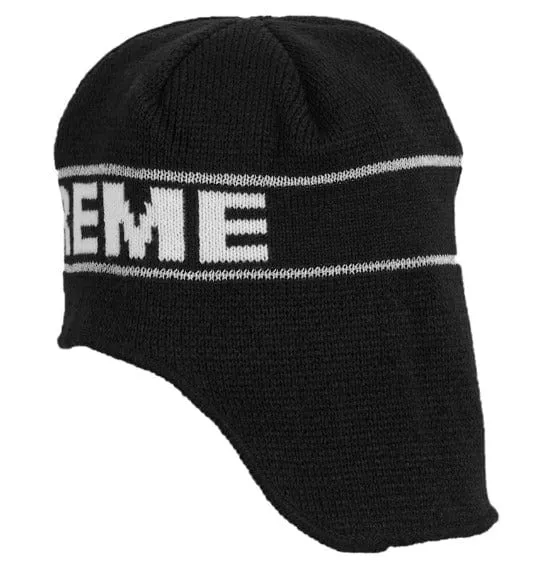 Supreme Earflap Beanie - Black