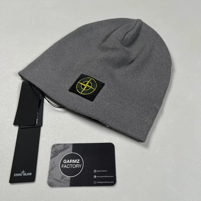 Supreme Reflective Beanie Grey