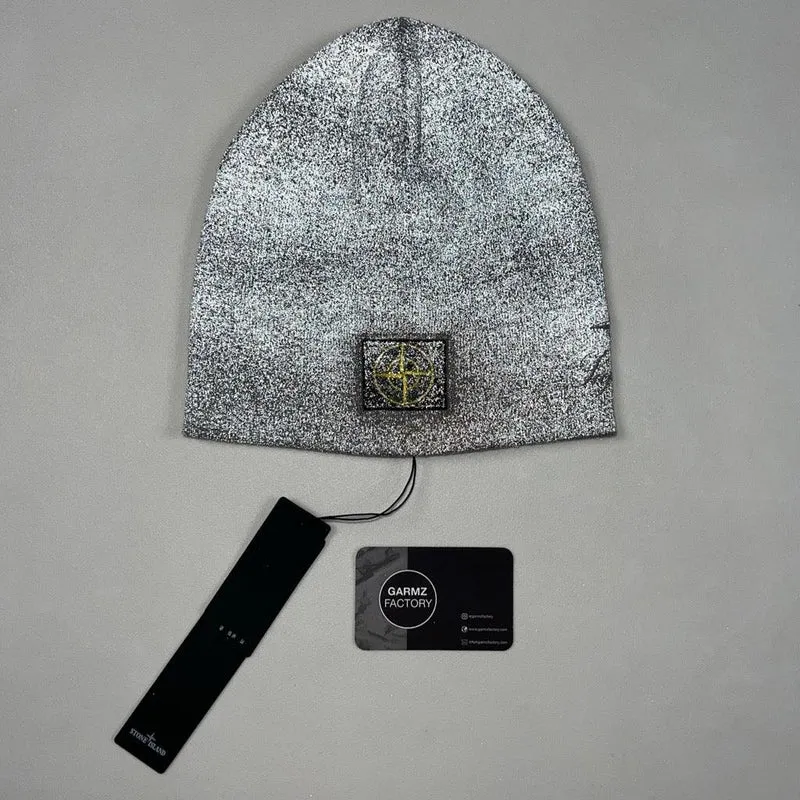 Supreme Reflective Beanie Grey