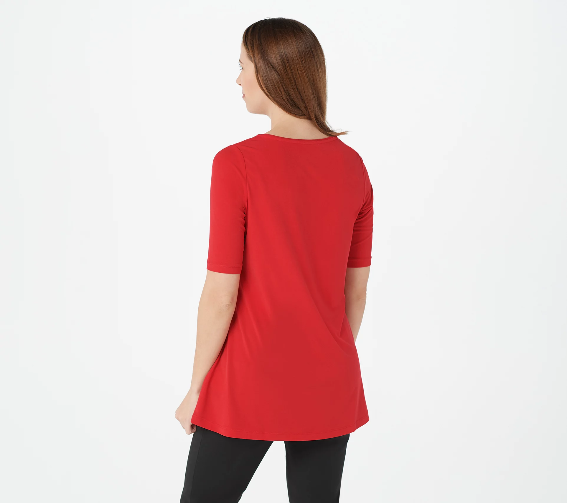 Susan Graver Modern Essentials Liquid Knit Tunic