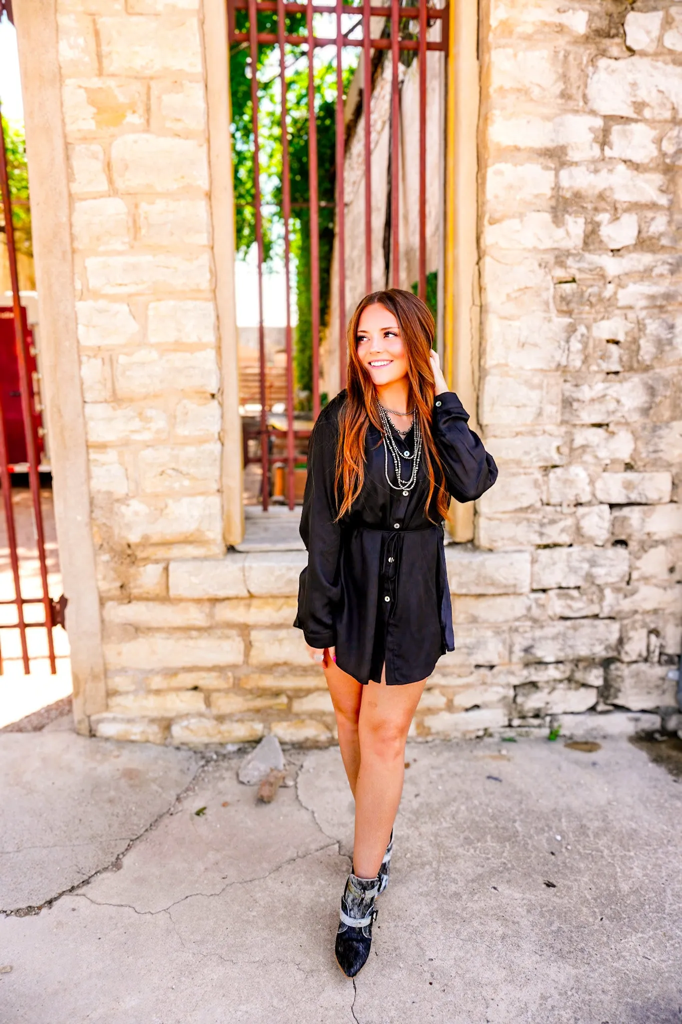 The Matthew Romper in Black