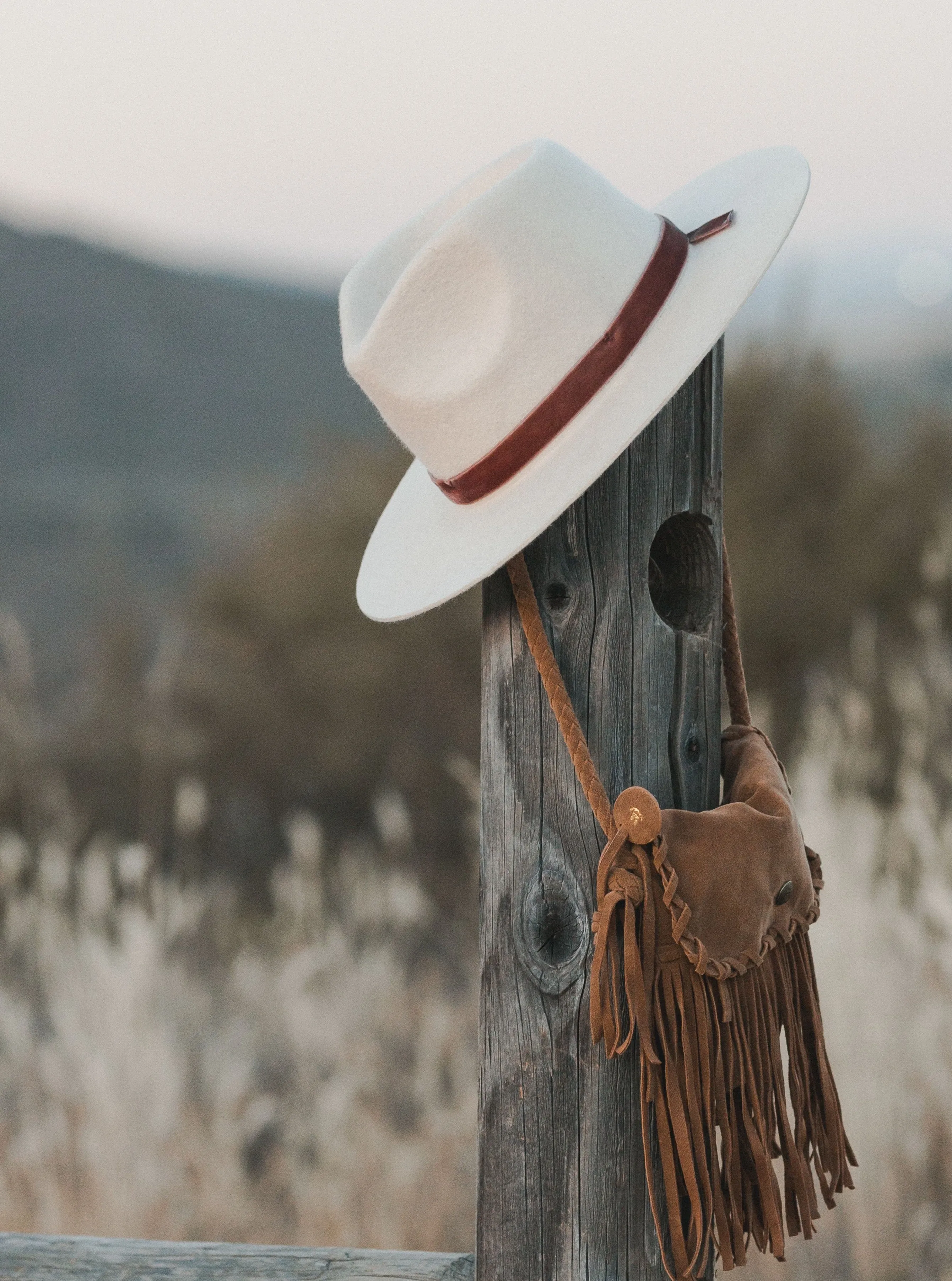 The Rancher Hat by Rylee & Cru - Ivory