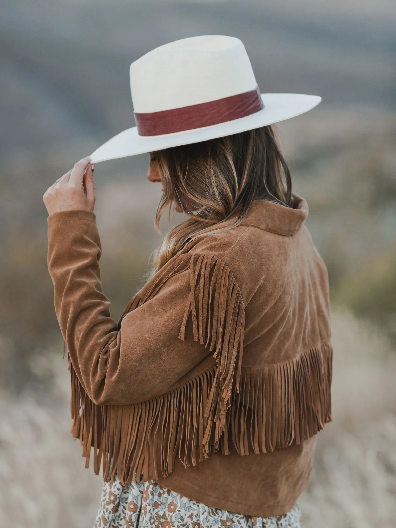 The Rancher Hat by Rylee & Cru - Ivory