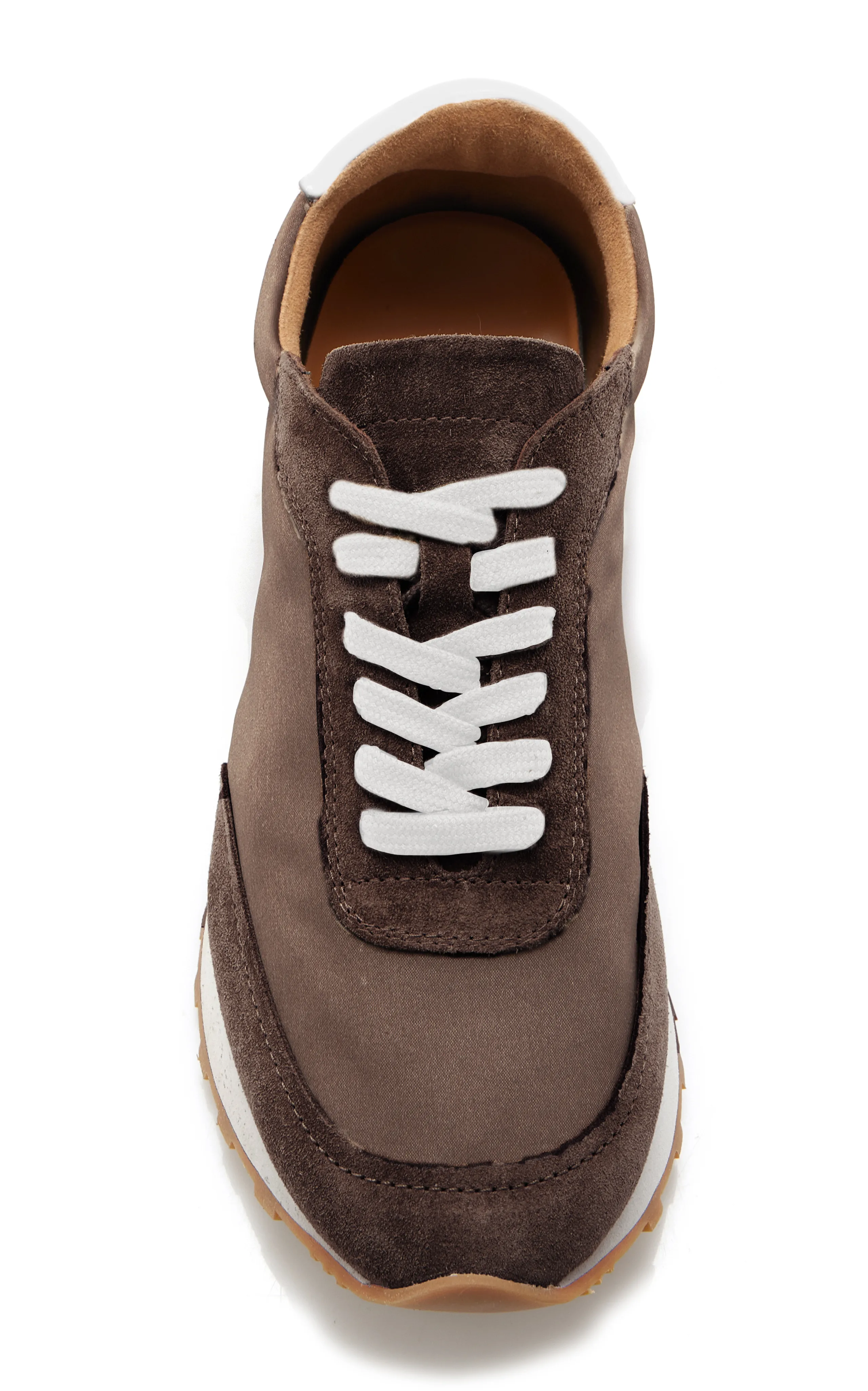 The Row Owen Suede-Trimmed Nylon Runner Sneakers